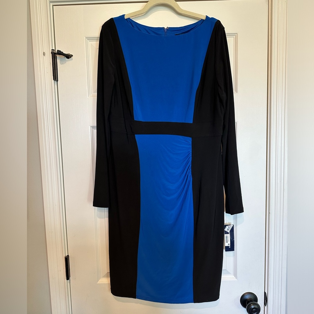 NWT American Living Long Sleeve Midi Dress, size 16